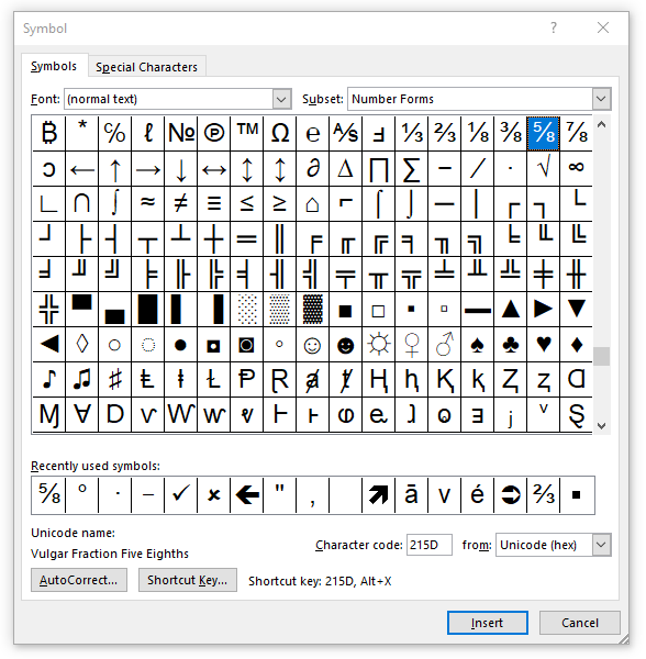 Inserting special characters and accented words in your Word document Diocesan School for Girls